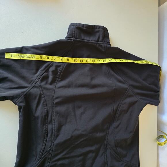 Double Diamond Jacket Women's L Black Full Zip Up Fleece Lined Soft Shell - Picture 12 of 16